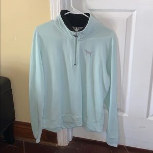 PINK Victoria Secret light blue, light sweatshirt